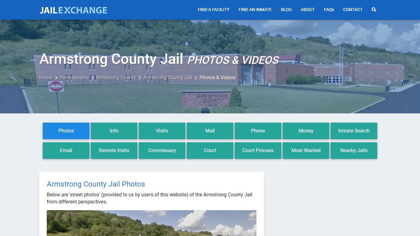 Photos & Videos - Armstrong County Jail, PA - Jail Exchange